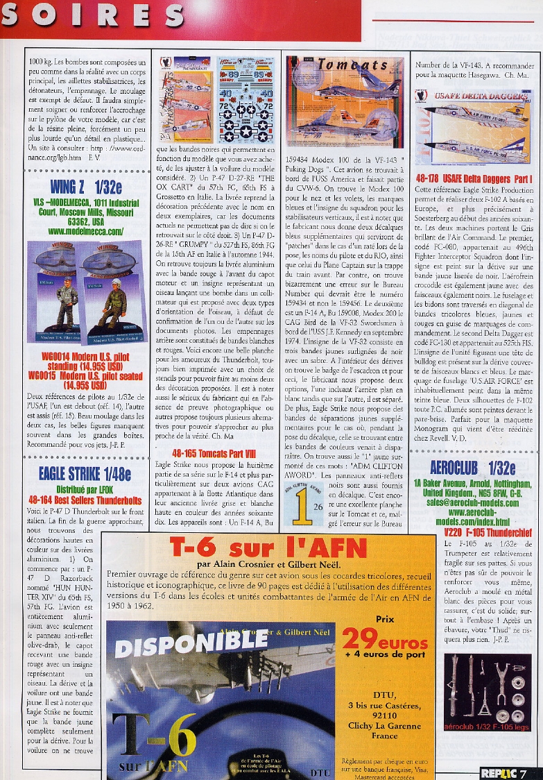 Replic 164 - Lancaster, French Colors, Boston, Rivets Technique